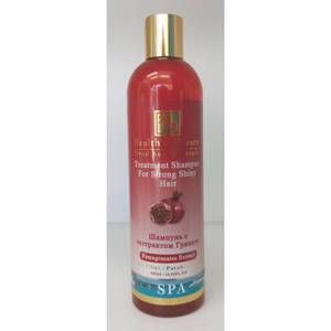 Шампунь с экстрактом граната для укрепления и блеска волос, Health&Beauty Pomegranates extract Shampoo for Strong Shiny Hair