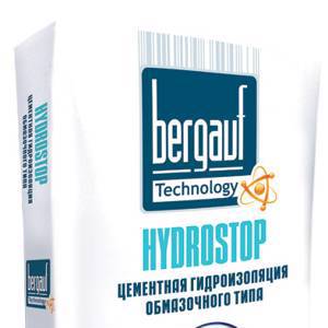 Гидроизолирующая масса  Bergauf Hydrostop 20 кг  *1/64