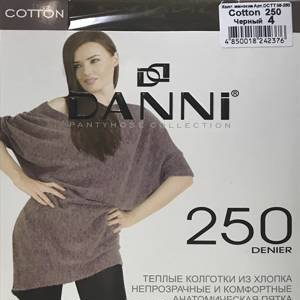 Женские колготки DANNI Cotton 250