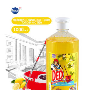 Моющая жидкость для полов и стен DED Chistyulin лимон, 1л